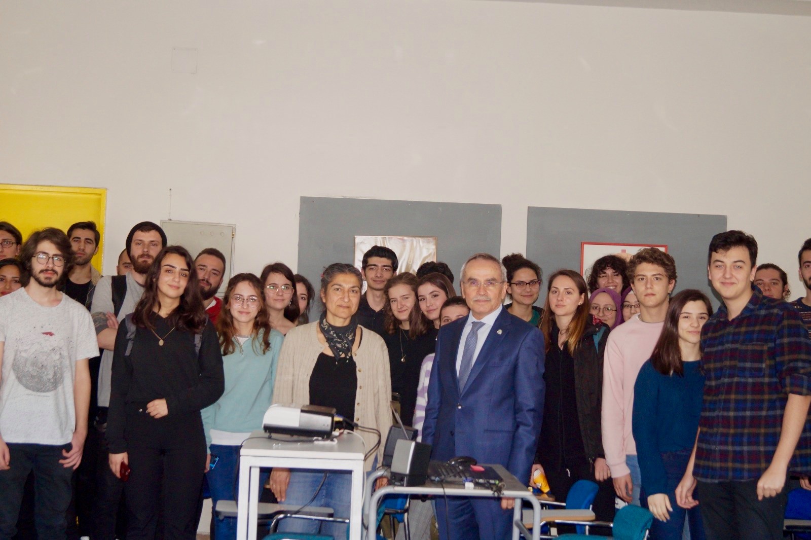 Marmara Üniversitesi Güzel Sanatlar Fakültesi'nde KASAD Semineri I 11/03/2020