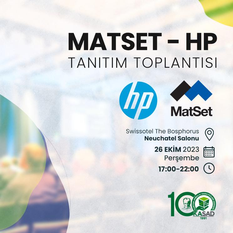 Matset - HP Tanıtım Toplantısı | 26.10.2023
