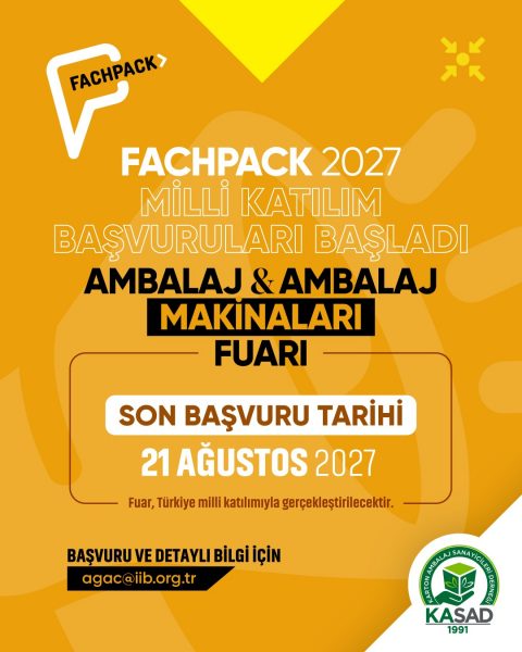 Fachpack 2027 Fuarı Milli Katılım Organizasyonu Başvuruları Başladı
